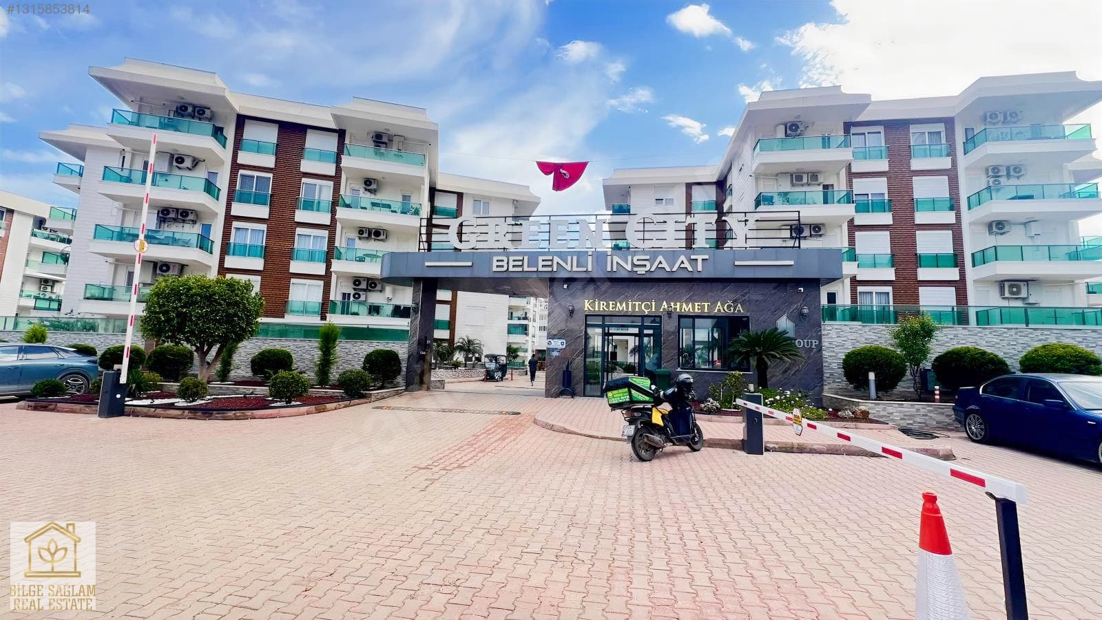 Bilgeden lüx sitede 6 aylık kiralık 1+1 ( bir oda kapalı)