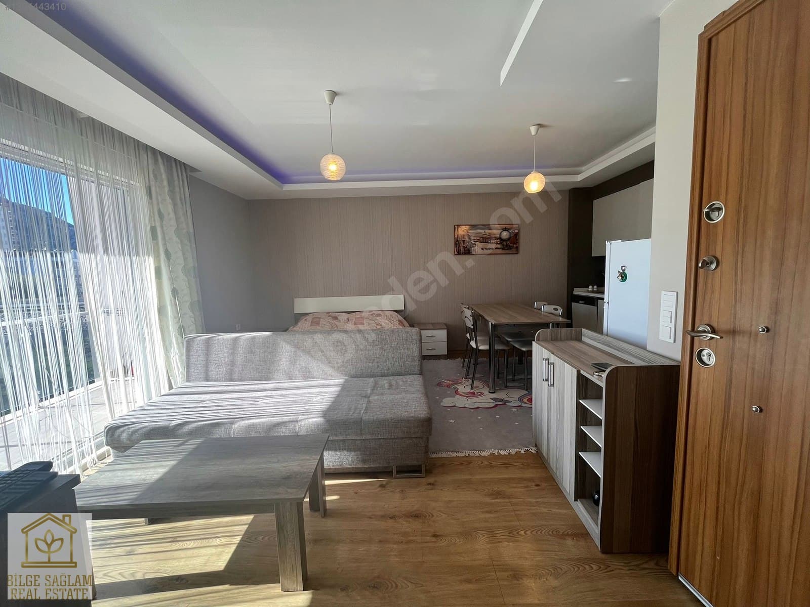 KONYAALTI HURMADA DONANIMLI SİTEDE 1+0 EŞYALI