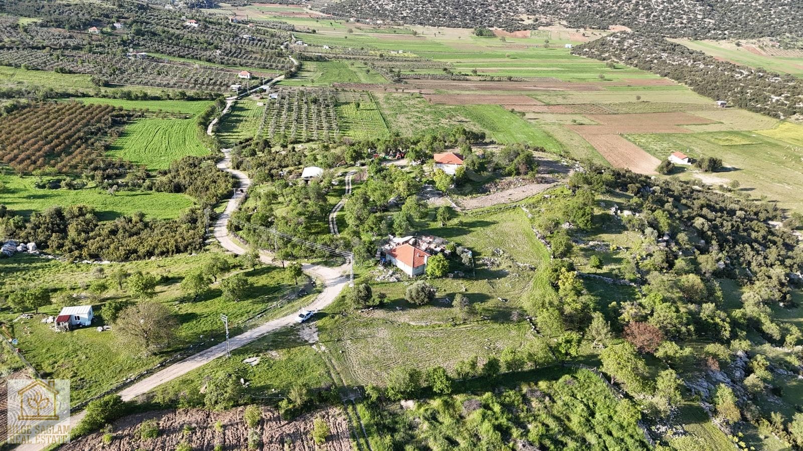 BİLGE'DEN HANYIKIĞINDA 2180 m2 İÇERİSİNDE 545 m2 HİSSELİ TARLA