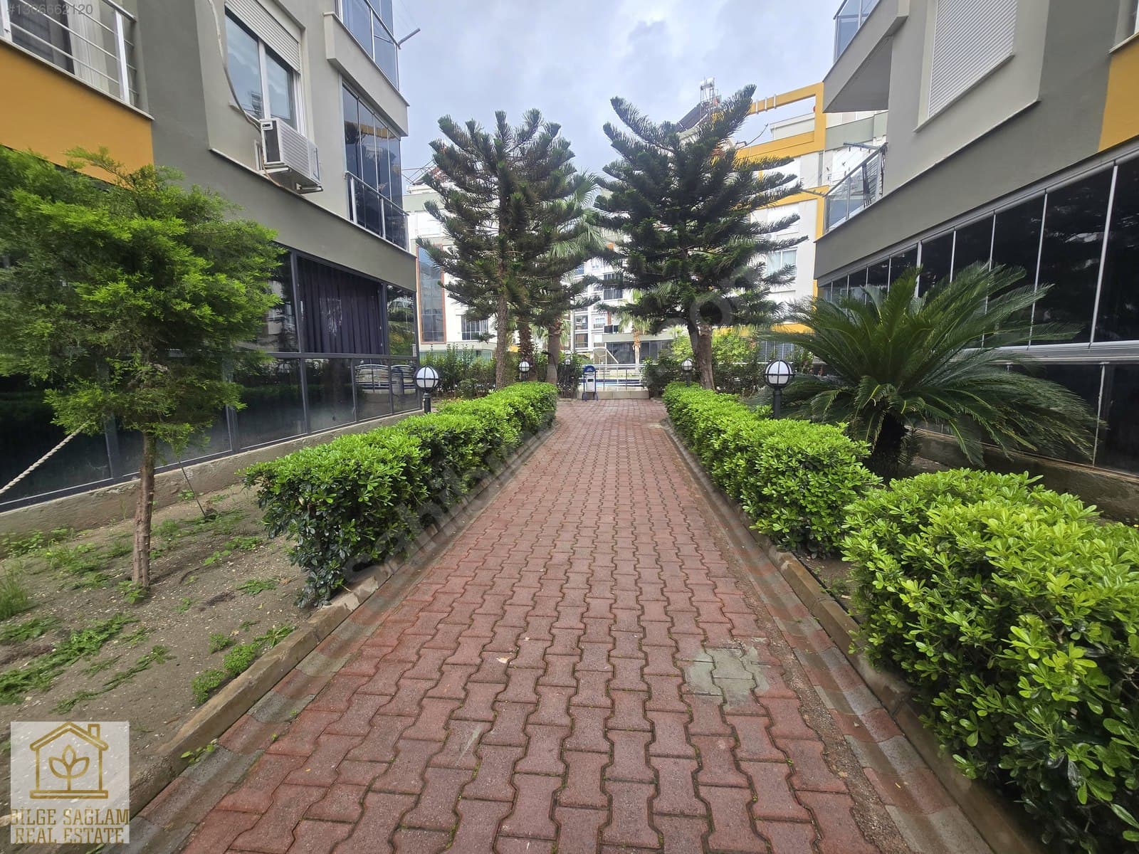 Bilgeden Hurma'da Geniş Balkonlu Eşyalı 1+1 Residence